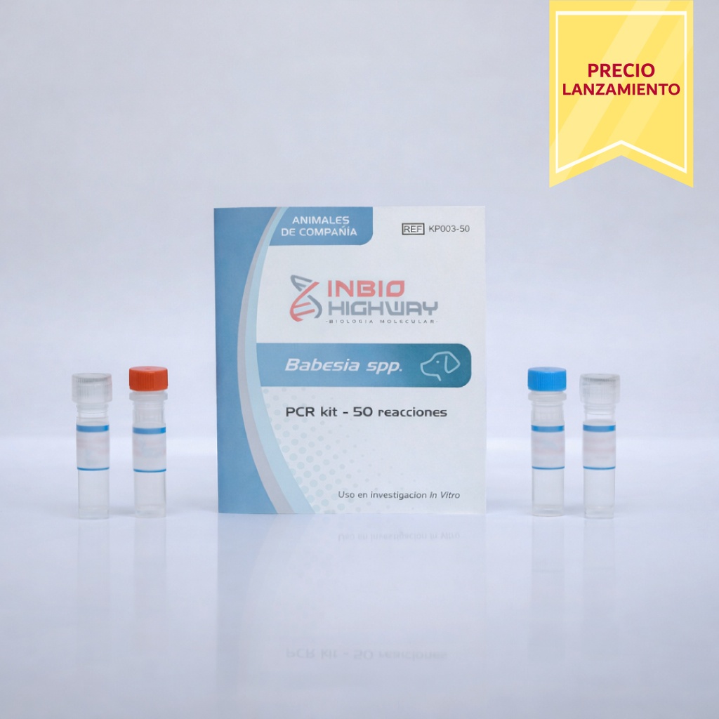 Kit para detección de Babesia spp 50 reacciones
