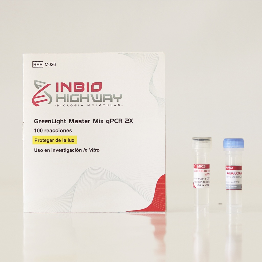 GreenLight Master Mix qPCR 2X Highway 500 reacciones x 20 ul