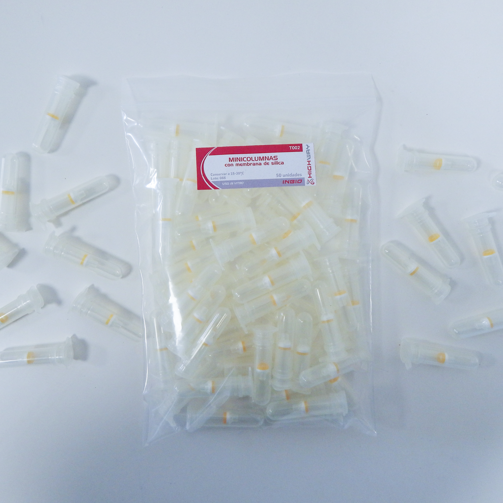 Minicolumnas bolsa 50 unidades