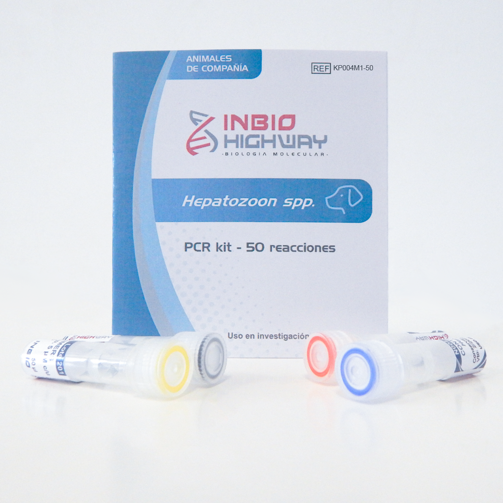 Kit para detección de Hepatozoon spp 50 reacciones