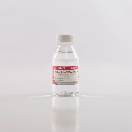 [B0401] TE 1X, libre de DNasas, RNasas, pH: 8,0, 100 ml Highway
