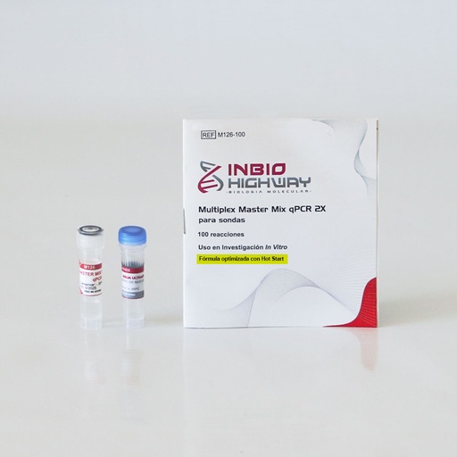 [M126-100] Multiplex Master Mix qPCR 2X para SONDAS, 100 reacciones x 20 ul Highway