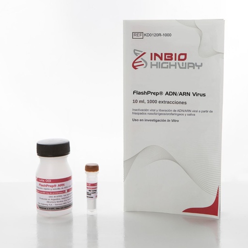 [KD0120R-1000] FlashPrep®ADN/ARN Virus, 1000 reacciones Highway