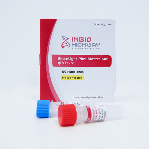 [M027-100] GreenLight PLUS Master Mix qPCR 2X Highway 100 reacciones x 20 ul