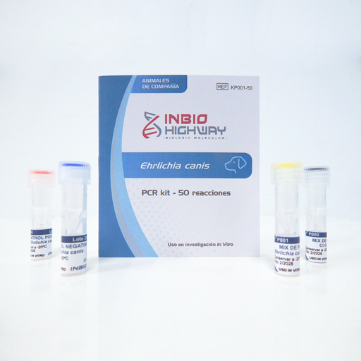 [KP001-50] Kit para detección de Ehrlichia canis 50 reacciones