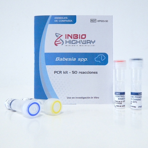 [KP003-50] Kit para detección de Babesia spp 50 reacciones