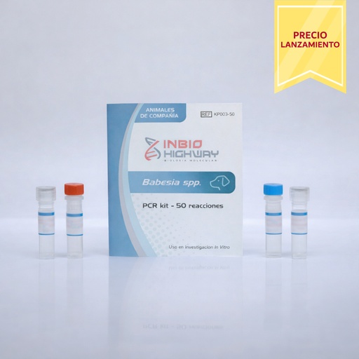 [KP003-50] Kit para detección de Babesia spp 50 reacciones