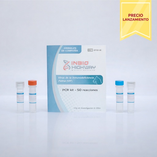 [KP101-50] Kit para detección del Virus de la inmunodeficiencia felina VIF 50 reacciones